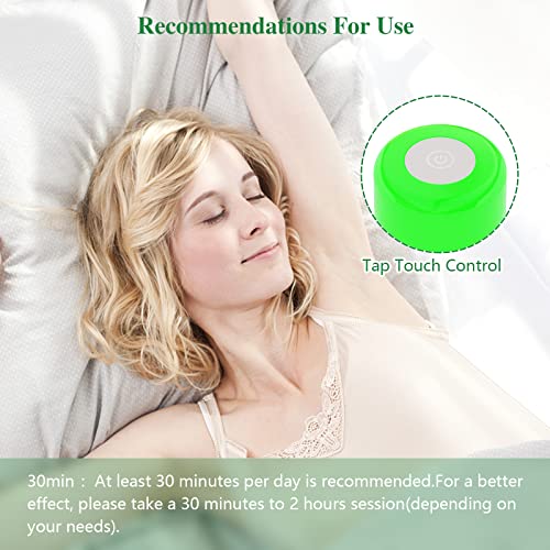 Green Light Lamp for Migraines,Mood Light Therapy Lamp 10000 Lux,Narrow Band Green LEDs - AB Mystery