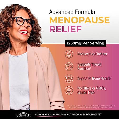Herbal Menopause Relief for Women - Menopause Support for Mood & Hormone Balance - AB Mystery