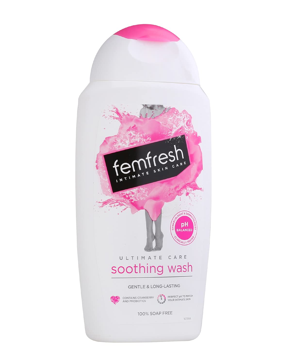 Femfresh 250ml Ultimate Care Soothing Wash,Ph Balanced by Femfresh
