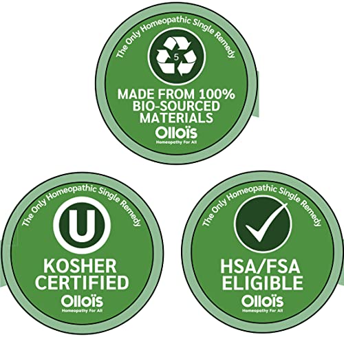 OLLOIS Phosphorus 200ck Organic, Lactose-Free, Kosher Homeopathic Medicine, 80 Pellets (Pack of 3) - AB Mystery