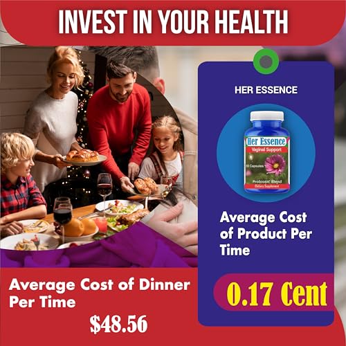 Her Essence Womens Probiotic for Gut Health, Prebiotics and Probiotics - AB Mystery