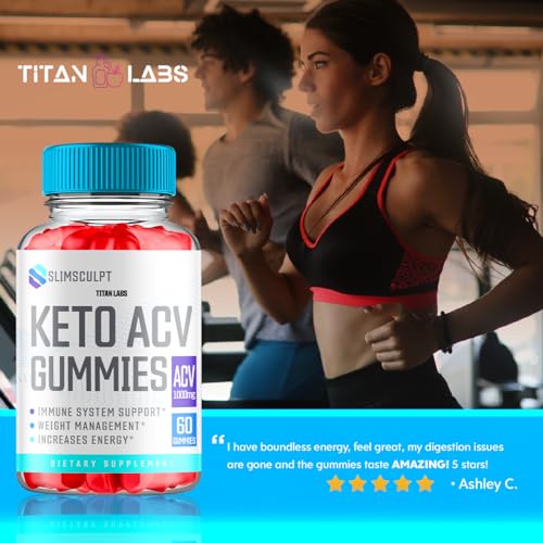 (3 Pack) Slimsculpt Keto ACV Gummies, Slim Sculpt Keto ACV Gummies Advanced Weight Loss 1000MG