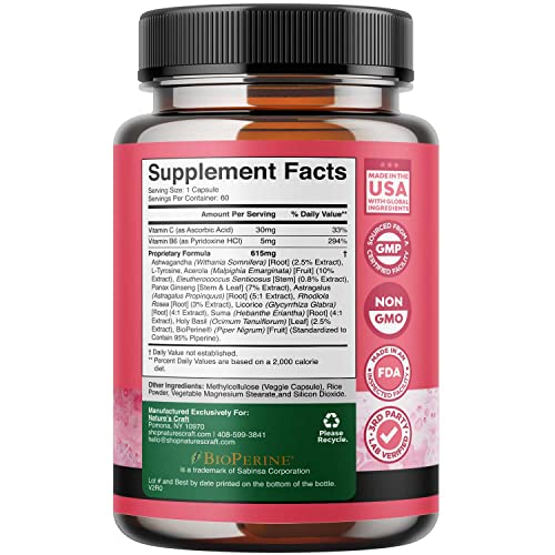 Herbal Hormone Balance for Women Bundle - Feminine Health Complex for PMS Relief and Thyroid Support - AB Mystery