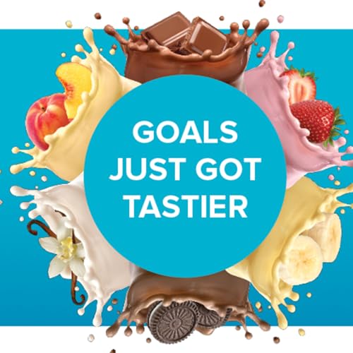 GNC Total Lean | Lean Shake 25 Protein Powder | High-Protein Meal Replacement Shake - AB Mystery