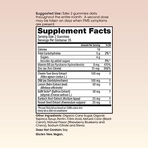 Winged Wellness PMS Relief Vitamins - Daily Hormonal and Balance and PMS Symptom Relief - AB Mystery