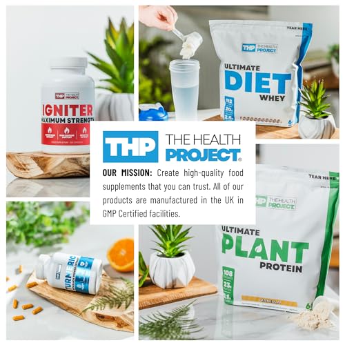 The Health Project Ultimate Casein Protein - Health-Conscious Slow Digesting Supplement The Health Project