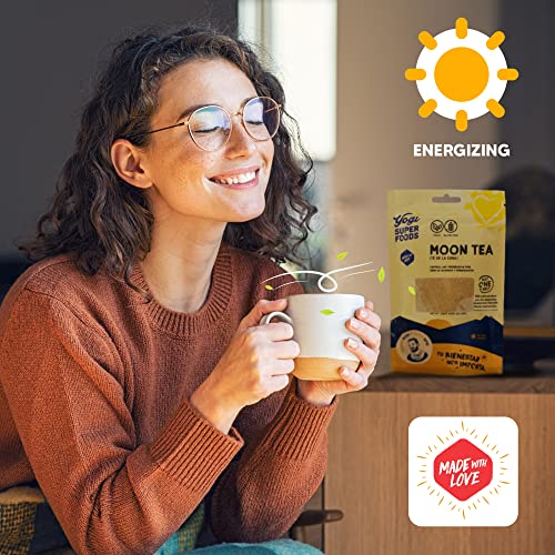 Yogi Super Foods Moon Tea for Women's Cycle Support, PMS & Menopause Relief - AB Mystery