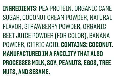 Vega Protein Made Simple Protein Powder, Strawberry Banana - Stevia Free, Vegan - AB Mystery