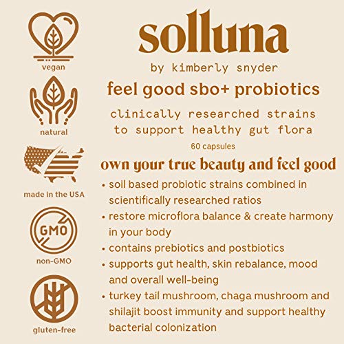 Solluna by Kimberly Snyder Feel Good SBO Probiotics Soil Based Organisms (SBOs) - AB Mystery