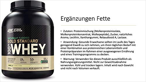 Optimum Nutrition Gold Standard 100% Whey Protein Powder 4.8 (Packaging May Vary) - AB Mystery