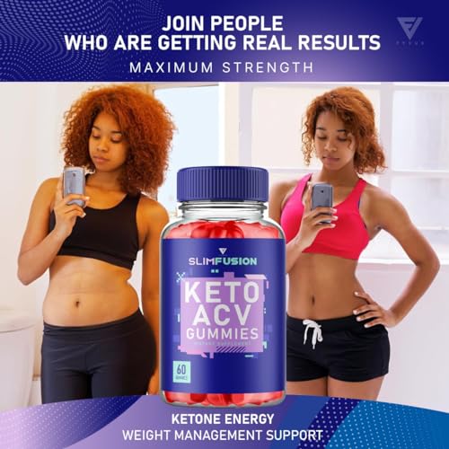 (3 Pack) Slim Fusion Slimfusion ACV Keto Gummies, Slim Fusion Keto ACV Gummies Advanced