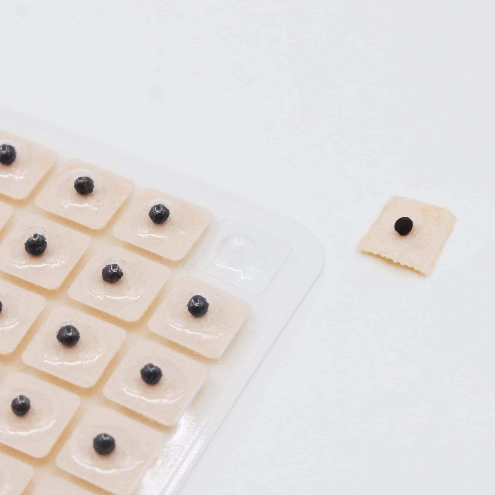 Ear Seeds Auricular Sticker kit,Acupuncture Kit Acupressure with Ears Seed 420 Pcs, Ear Chart, Tweezer - AB Mystery