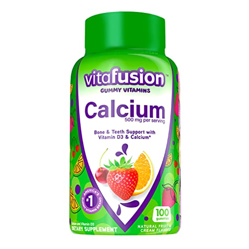 Vitafusion Fiber Well Sugar Free Fiber Supplement & Chewable Calcium Gummy Vitamins - AB Mystery
