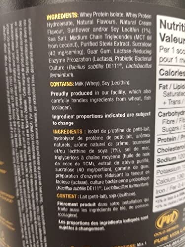 PVL ISO Gold – Grass Fed - Premium Isolate 100% Whey Protein Shake - Orange Krush'd - 908 g PVL