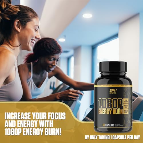 1080p Thermogenic Energy Burn | #1 Rated Energy & Pre Workout for Men & Women - AB Mystery