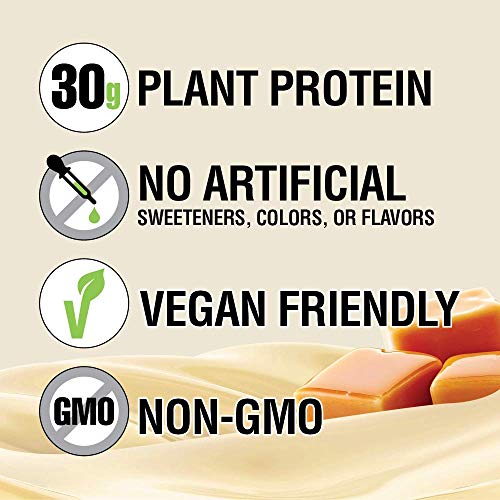 Lean Body Ready-to-Drink, Plant-Based Vegan Vanilla Caramel Protein Shake, 30g Protein - AB Mystery