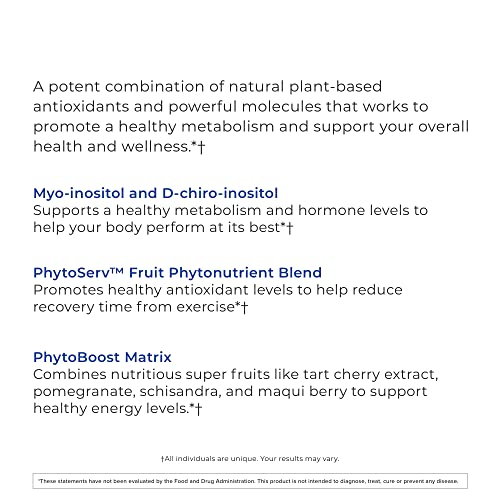 POWERLIFE Tony Horton - Foundation Phytonutrients - Myo-Inositol & D-Chiro-Inositol - AB Mystery