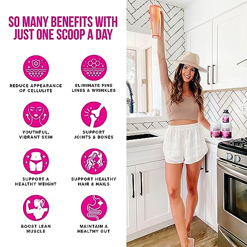 Hydrolyzed Collagen Peptides Powder for Women - Slimming Multi Collagen Burn Ultimate - AB Mystery