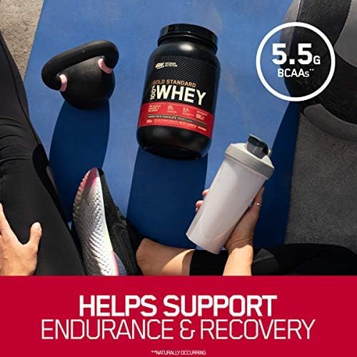 Optimum Nutrition Gold Standard 100% Whey Protein Powder, Double Rich Chocolate - AB Mystery