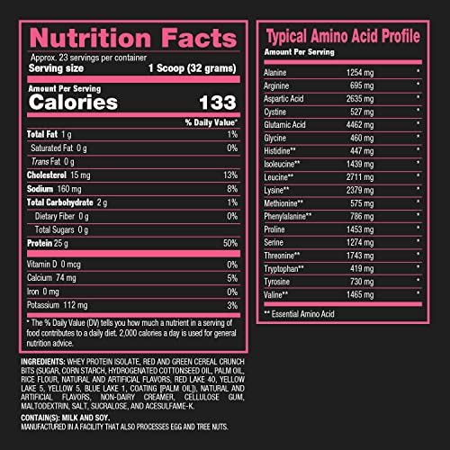 BPI Sports ISO HD – 100% Whey Protein Isolate Powder – Muscle Growth, Recovery - AB Mystery