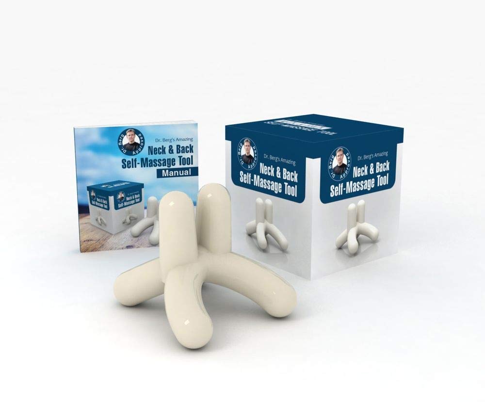 Dr. Berg’s Self-Massage Tool, Best for Back Pain Relief, Handheld Neck and Lower Back - AB Mystery