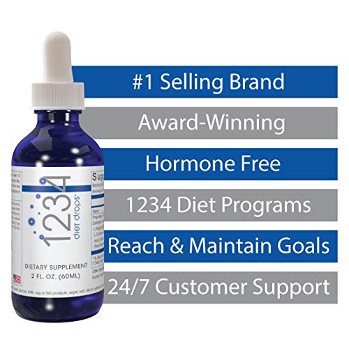 Creative Bioscience 1234 Diet Drops for Women & Men, Diet Drops for Weight Management - AB Mystery