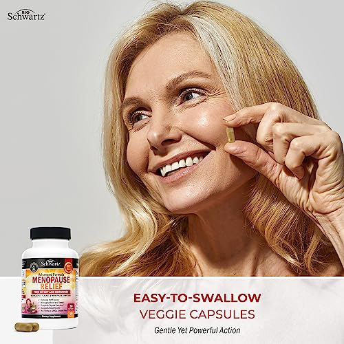 Herbal Menopause Relief for Women - Menopause Support for Mood & Hormone Balance - AB Mystery