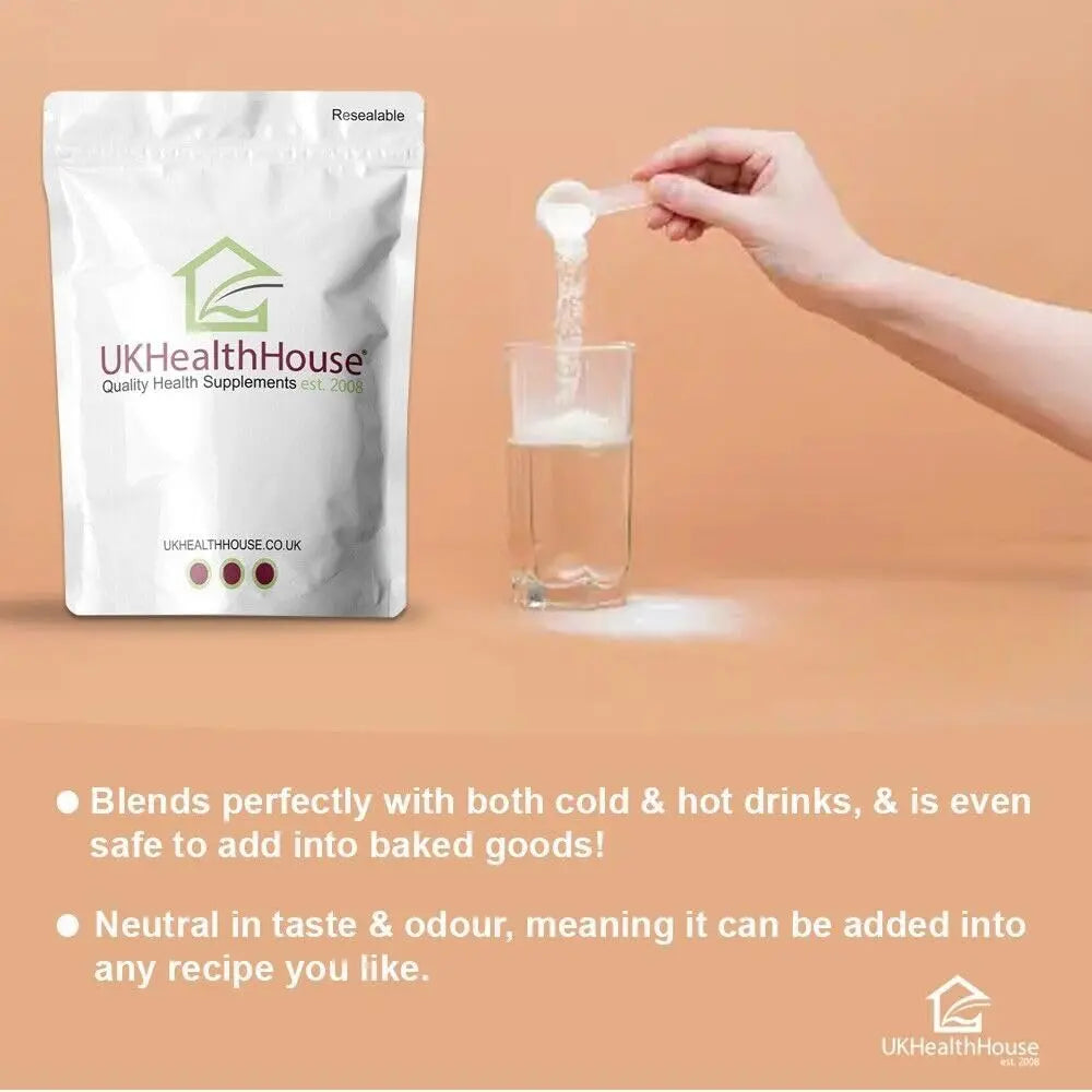 100g UKHealthHouse Collagen Powder, Bovine Collagen Peptides Powder - Collagen Supplements UKHealthHouse