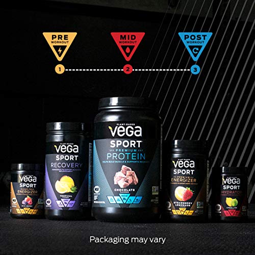 Vega Premium Sport Protein Mocha Protein Powder, Vegan, Non GMO, Gluten Free Plant - AB Mystery