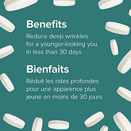 Webber Naturals Collagen30® Bioactive Collagen Peptides 2500 mg 180 Tablets - AB Mystery