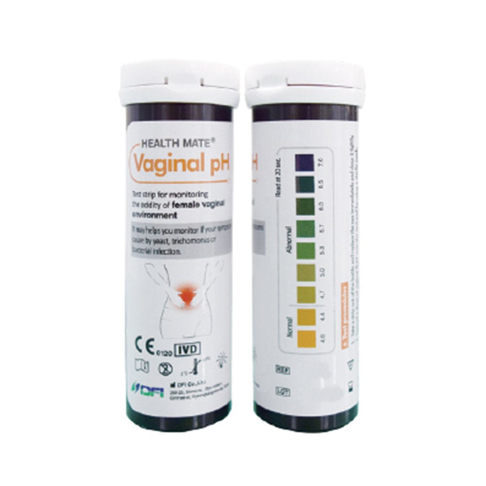 Vaginal Health pH Test Strips Without Swabs - Monitor Vaginal Intimate Health (Pack of 25) - AB Mystery