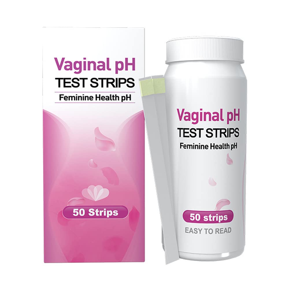 Colilove Vaginal Health PH Test Strips (50cnt) Feminine Vaginal PH Balance Test Strips Monitor - AB Mystery
