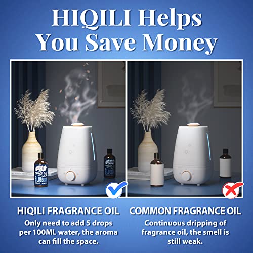 HIQILI Blueberry Essential Oil - Premium Fruit Fragrance Oil for Candle Making, Diffuser, Perfume - AB Mystery