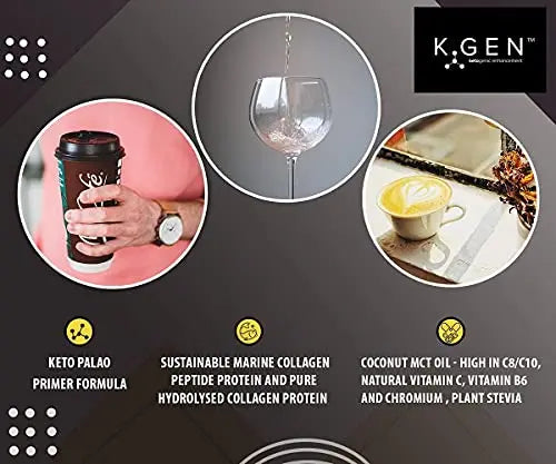 K-GEN™ Keto Superfood Collagen Diet Shake Superfood Micronutrient & Anti-oxidant Blend - AB Mystery