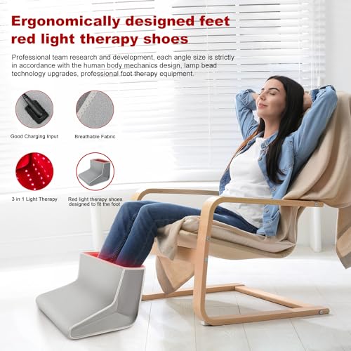 Red Light Therapy for Foot - Red Light Therapy Wrap, Near Infrared Red Light Therapy Device - AB Mystery