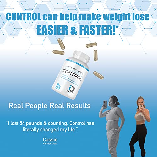 Control-Appetite Suppressant | Hunger Suppression, Fat & Carb Blocker, Reduce Cravings - AB Mystery