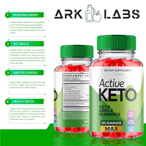 (2 Pack) Active Keto Gummies for Weight Loss, Active Keto Gummies, Active Keto ACV Gummies