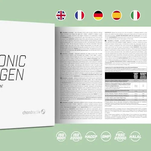 BioTechUSA Hyaluronic&Collagen, Food Supplement Capsules containing Collagen, hyaluronic Acid - AB Mystery