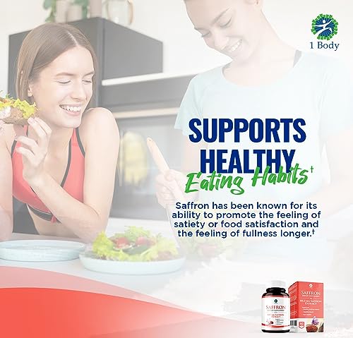 1 Body Saffron Extract 8825 – Antioxidant & Mood Support Saffron Supplement - AB Mystery