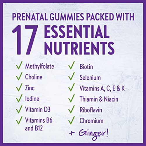 New Chapter Prenatal Multivitamin Gummies – 71% Less Sugar, Prenatal Gummies New Chapter