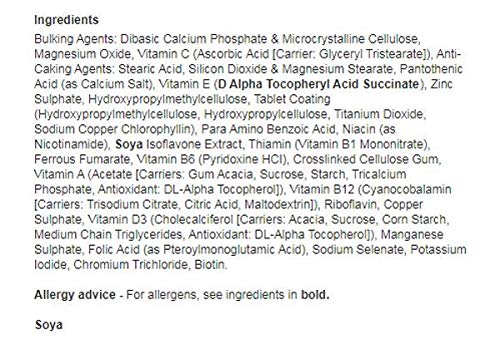 Vitabiotics Menopace Original - 90 Tablets - 6 Pack - AB Mystery