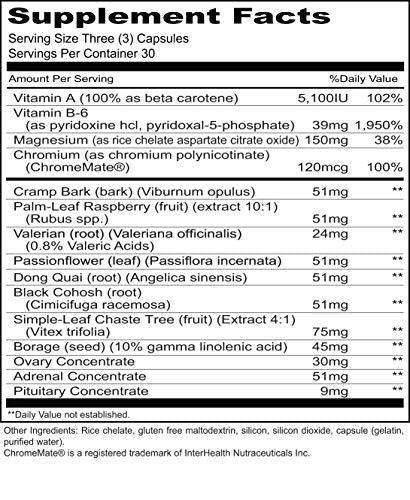 Priority One Vitamins Fem-Bal 90 Capsules - Supports a Healthy Female endocrine System - AB Mystery