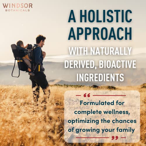 Fertility Supplements For Men Prenatal Vitamins - Conception For Him Male Fertility Vitamin WINDSOR BOTANICALS