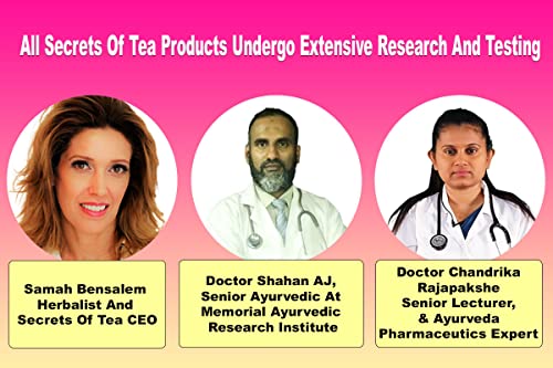 Secrets Of Tea Vidalocity Women's Fertility Support - Natural Blend with D-Chiro-Inositol Secrets Of Tea