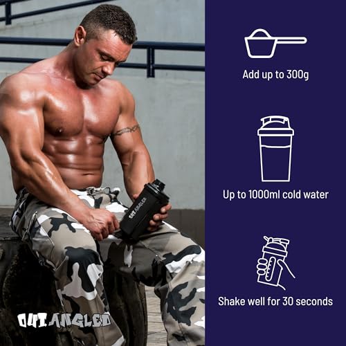 Out Angled Method Mass Gainer Powder, Tropical Banana, 6kg, 100 Scoops OUT ANGLED