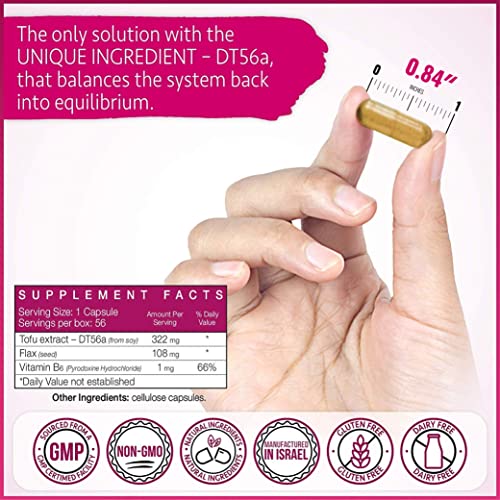 Femarelle Recharge - Non Hormonal Natural Menopause Supplements for Women -1 Month Supply - AB Mystery