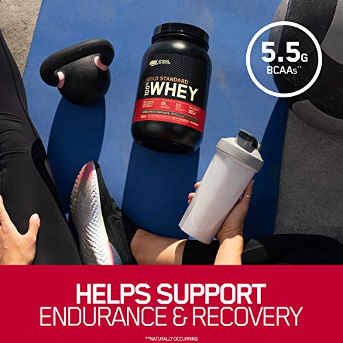 Optimum Nutrition Gold Standard 100% Whey Protein Powder, Strawberry, 1 Pound - AB Mystery