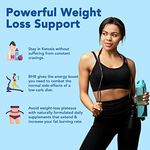 Keto BHB with Apple Cider Vinegar - Reach Ketosis Faster, Boost Energy, Suppress Craving - AB Mystery