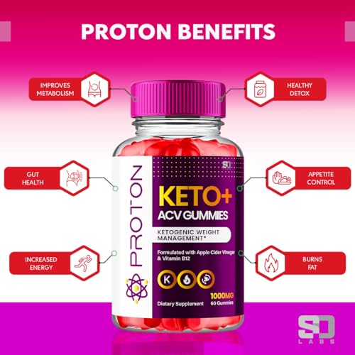 Proton Keto ACV Gummies Advanced Weight Loss 1000 MG, Proton Keto ACV Gummies - AB Mystery