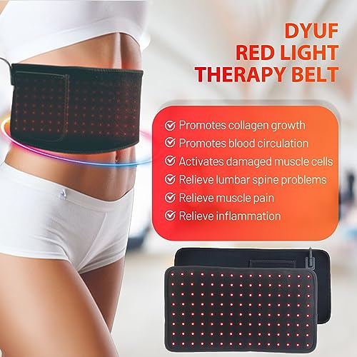 Red Light Therapy Infrared Light Therapy for Muscle Pain Relief and Inflammation Red Light Therapy Belt - AB Mystery